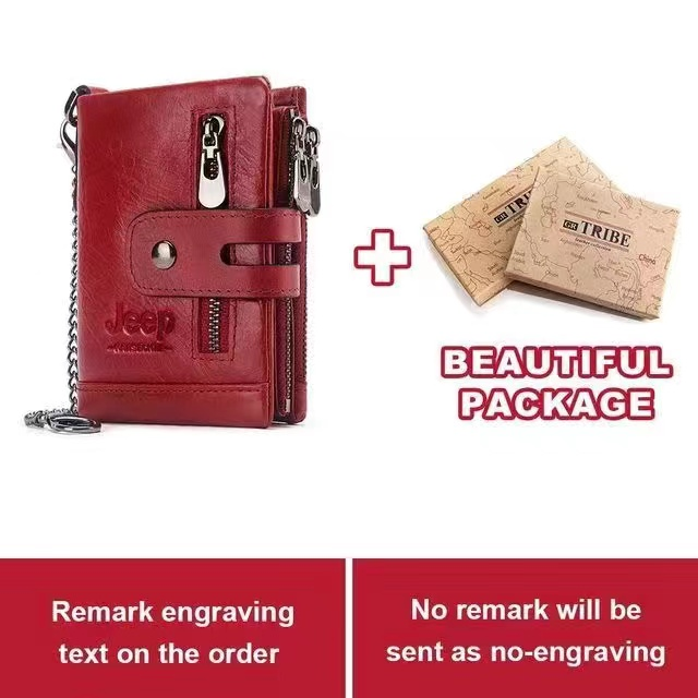 Rfid Genuine Leather Solid Men Wallet Travel RFID Blockin Cradit Card Holder With Coin Pocket Brand Business Clutch_voghion.com