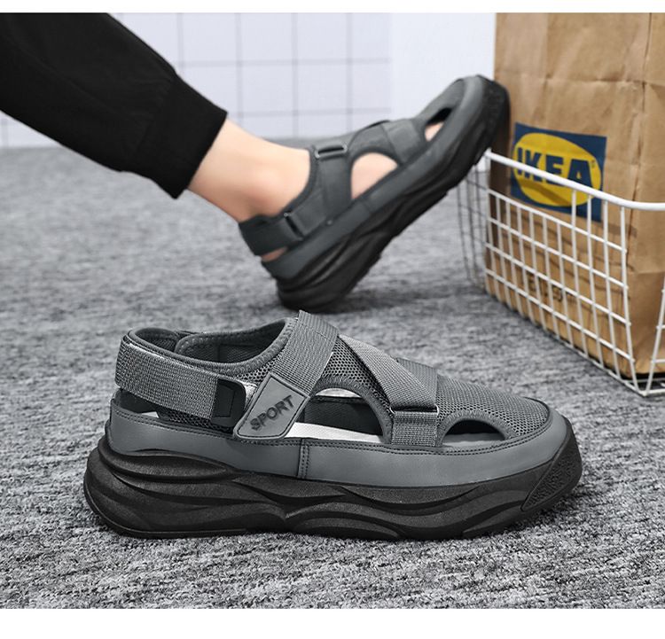 Pantofi sport pentru bărbați, pantofi sport, sandale de vară 2024, noi, pentru exterior, pentru serviciu, tată, șofer_voghion.com
