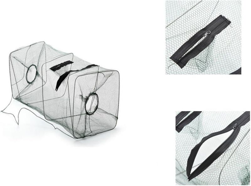 Foldable Fishing Net Trap And Fish Minnow Trap_voghion.com