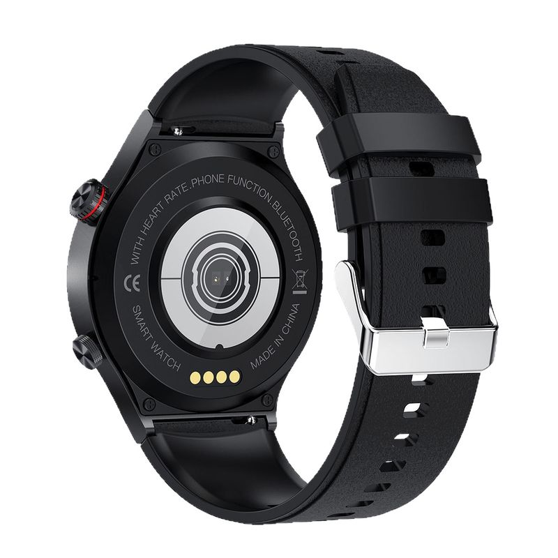 Nuovo orologio intelligente QW33 con controllo della frequenza cardiaca, pressione sanguigna, musica, conteggio dei passi, chiamata Bluetooth_voghion.com
