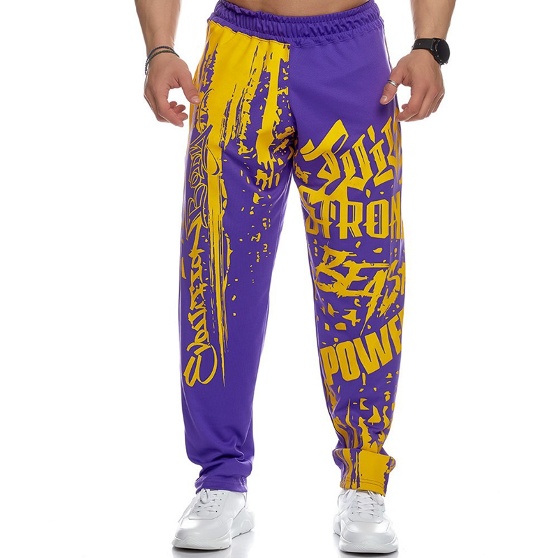 New Running Jogging Men Mesh cloth Bodybuilding Joggers Sweatpants Harem Long Trousers Fiess Sport Training Pants_voghion.com