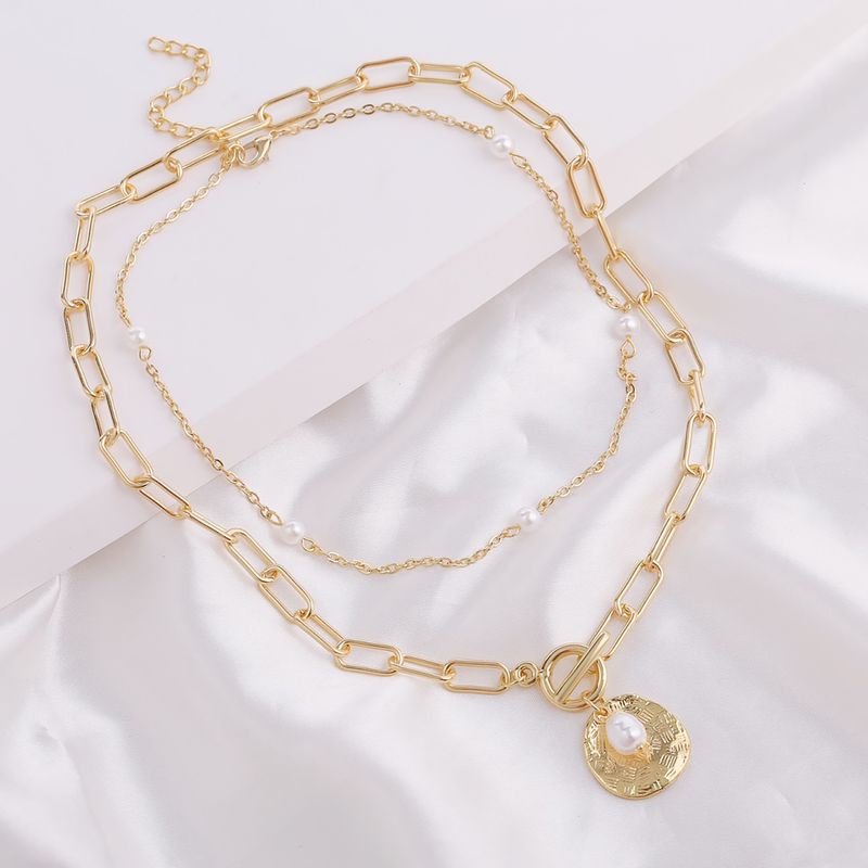Multi schicht unregelmäßigen perlenkette, speziell geformte retro Barock perlenkette schmuck high-end_voghion.com