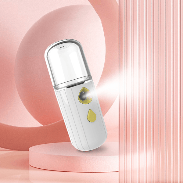 Gesichtsdampfer; Mini-Nano-Nebelsprüher, Gesichtsdampfer, Luftbefeuchter für das Büro, wiederaufladbarer USB-Gesichtsfeuchtigkeitsvernebler, Schönheits-Hautpflegetool_voghion.com