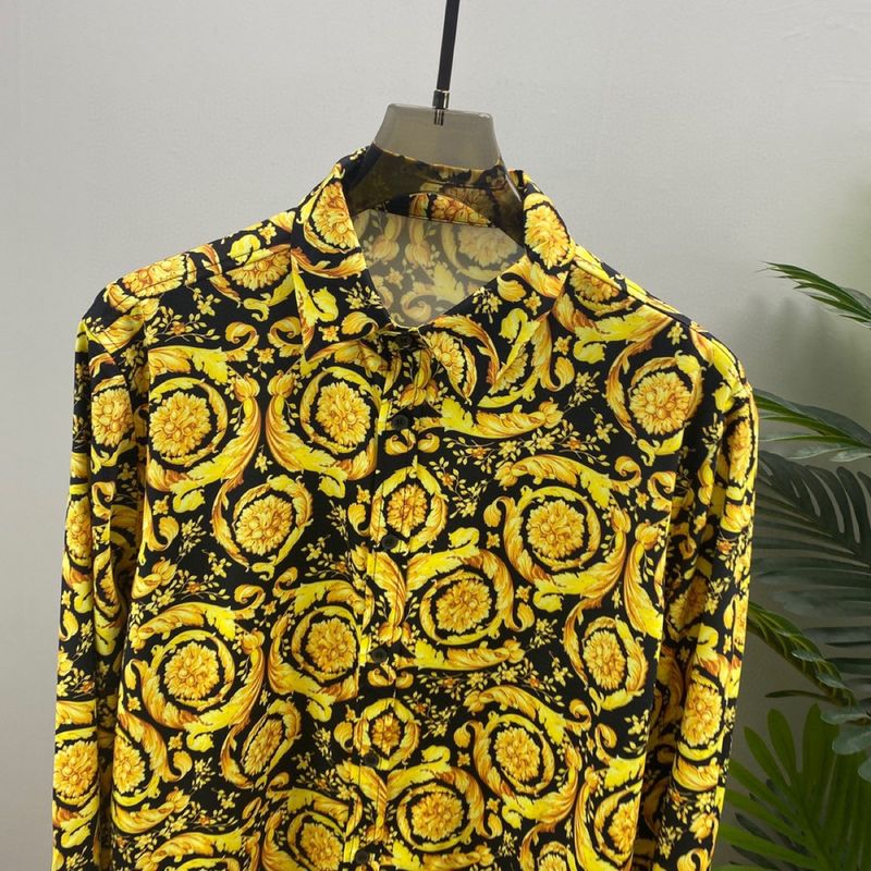 Modny zestaw koszulowy z długim rękawem VE, top unisex, kurtka kardigan, odpinany_voghion.com