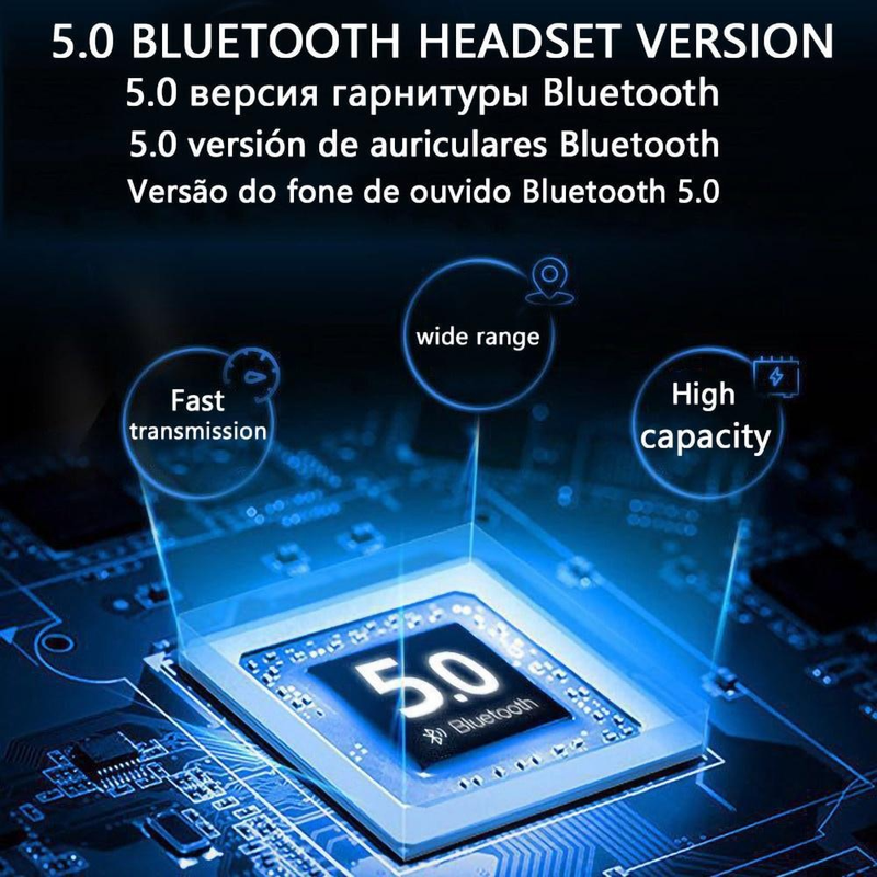 P47 Headset Wireless Bluetooth Stereo Headphones Foldable Sport Earphone Handfree Supports TF Memory Card MP3 Player For Andorid_voghion.com
