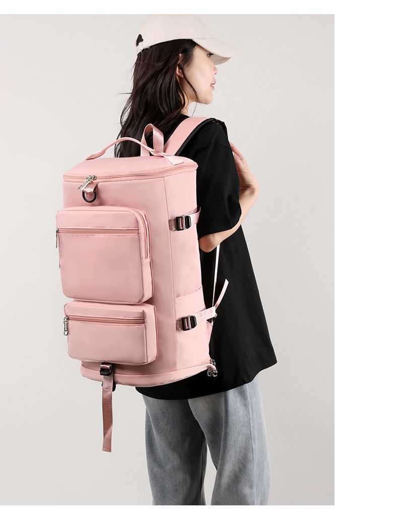 Športna fitnes torba za suho in mokro ločevanje, torba za shranjevanje pri selitvi, priložnostna ročna torba, moška in ženska torba za potovanje na delo z enim ramenom_voghion.com