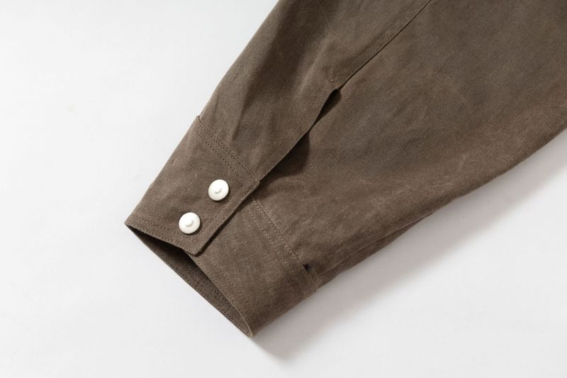 Eon Modish 25 Autumn New Sandblasted Distressed Oil Wax Functional Workwear Jacket Not Machine Washable_voghion.com