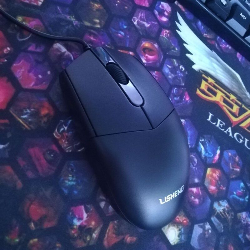 Digitex Digitex Lisheng DL-008 Mouse da tavolo e portatile USB cablato per ufficio, durevole, 1000 DPI_voghion.com