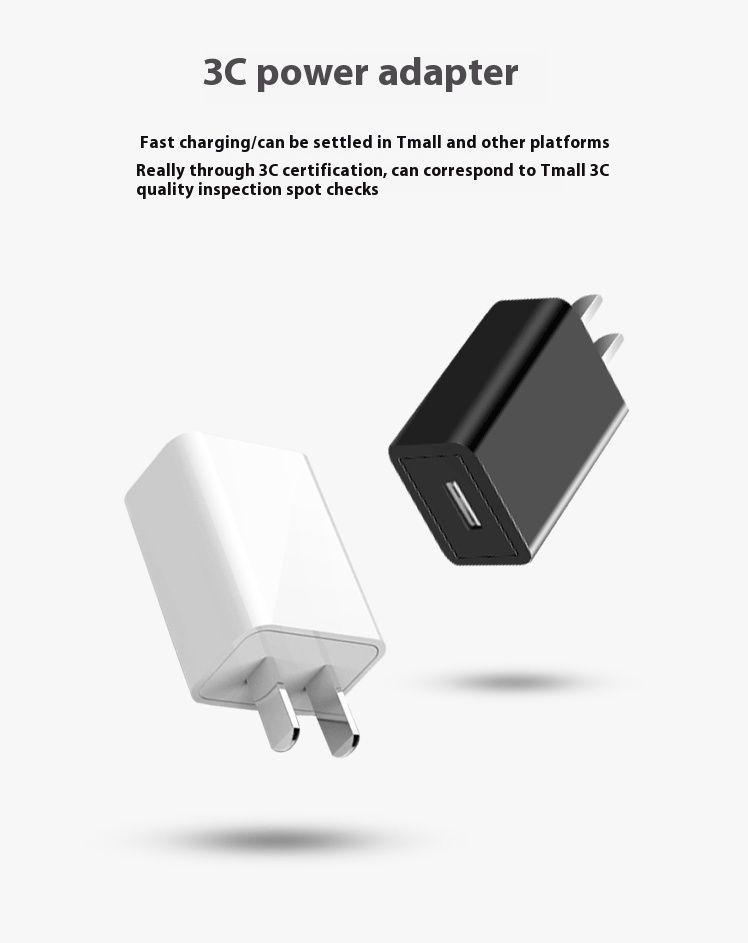 5v1a Handy-Ladegerät 3C-Zertifizierung geeignet für Xiaomi USB-Ladekopf multifunktionaler universeller Schnelladapter_voghion.com