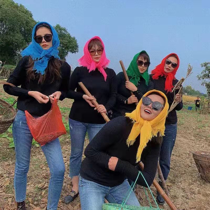 Hijab per donne di mezza età e anziane, celebrità di Internet in stile antico, foto di hijab_voghion.com