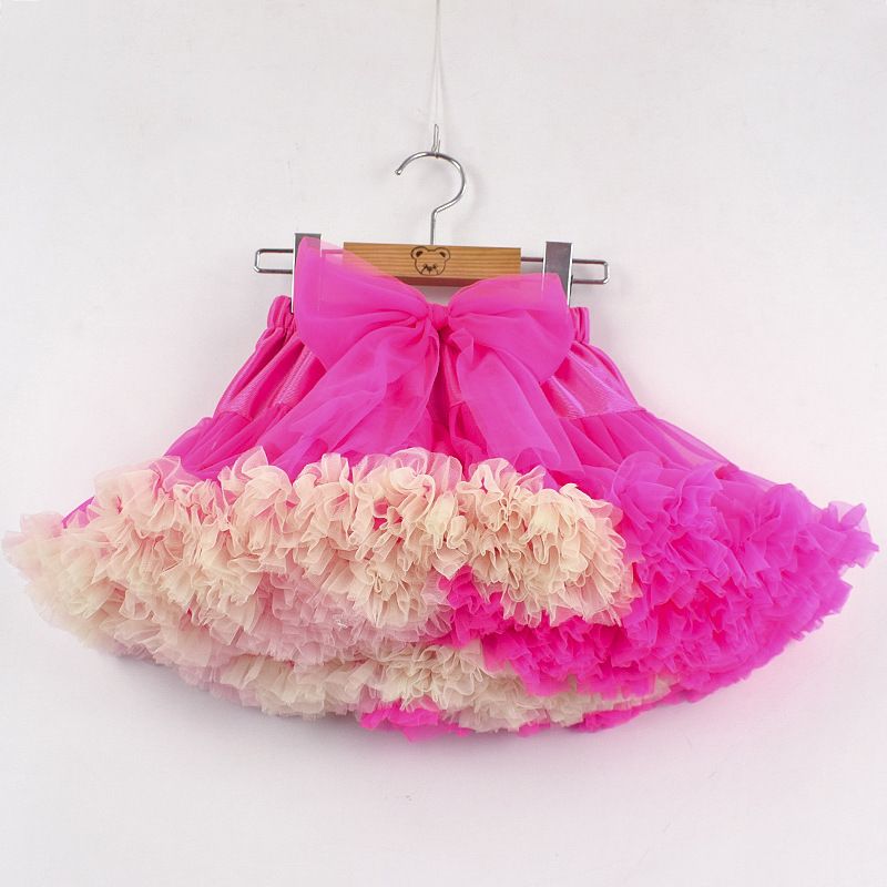 Mutter & Kinder Frühling und Sommer Mädchen Tutu Rock Mesh Rock Bühne Leistung Gaze Rock Tutu Rock_voghion.com