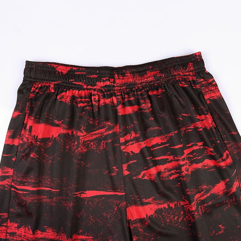 Men's Clothing Plus Size Men Clothes Summer Plus Size Running Training Sports Stretch Pants Camouflage Street Basketball Knee Shorts Men's_voghion.com