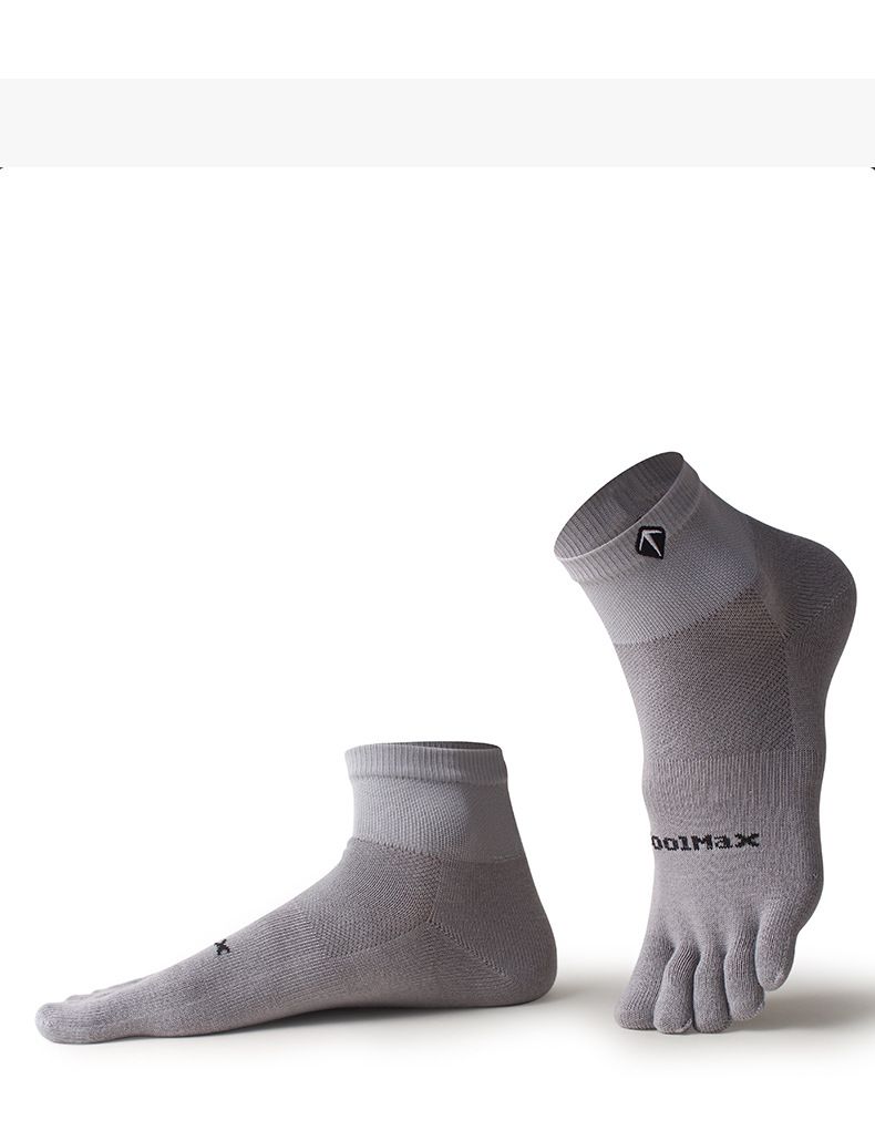 Calzini sportivi da corsa Five-Toe da uomo e da donna, primavera e autunno, Coolmax, ad asciugatura rapida, assorbenti del sudore, per maratona, con punta divisa_voghion.com