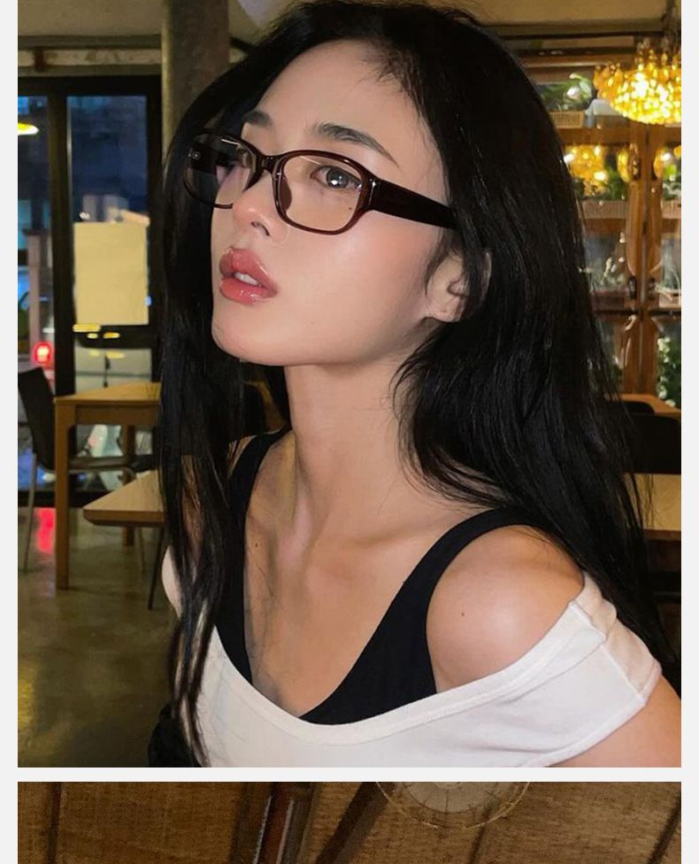 American Style Fall And Winter Ancora Red Women's Frames Ultra-lightweight Elegant Solid Color Soft Girl_voghion.com