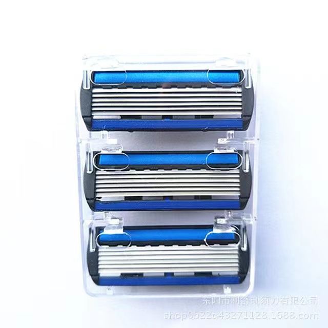 Rasatura e rimozione dei peli Nuove lame di rasoio a 6 strati Rasoio manuale da uomo Lame di rasoio vecchio stile Rasoio_voghion.com