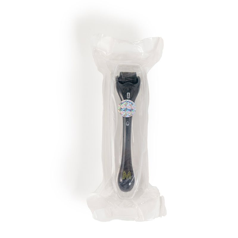 Dr. Pen Gold Derma Roller cu 540 de microace de titan pentru față și corp Rolă de barbă pentru păr și barbă_voghion.com
