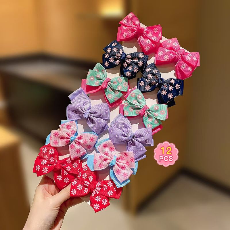 Moeder & Kinderen Kinderhaarspeld Schattige Prinses Dame Baby Haar Bloem Strik Meisje Haarspeld Haaraccessoire Hoofdtooi_voghion.com