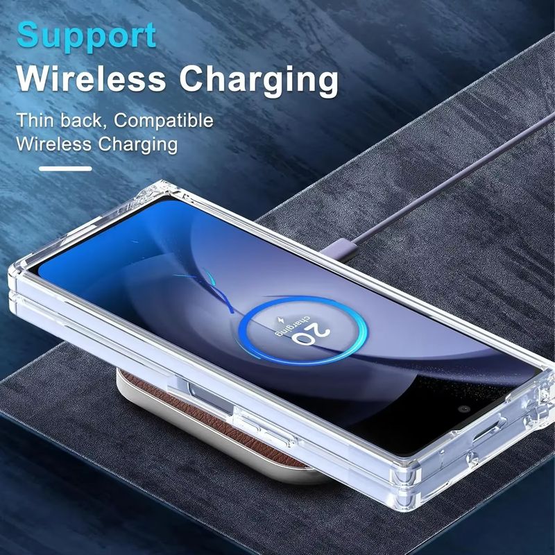 Voor Galaxy Fold6 Samsung Z Fold 6 5 4 3 2 5G Fold5 Fold4 Fold3 Harde Acryl Transparante Schokbestendige Beschermhoes_voghion.com