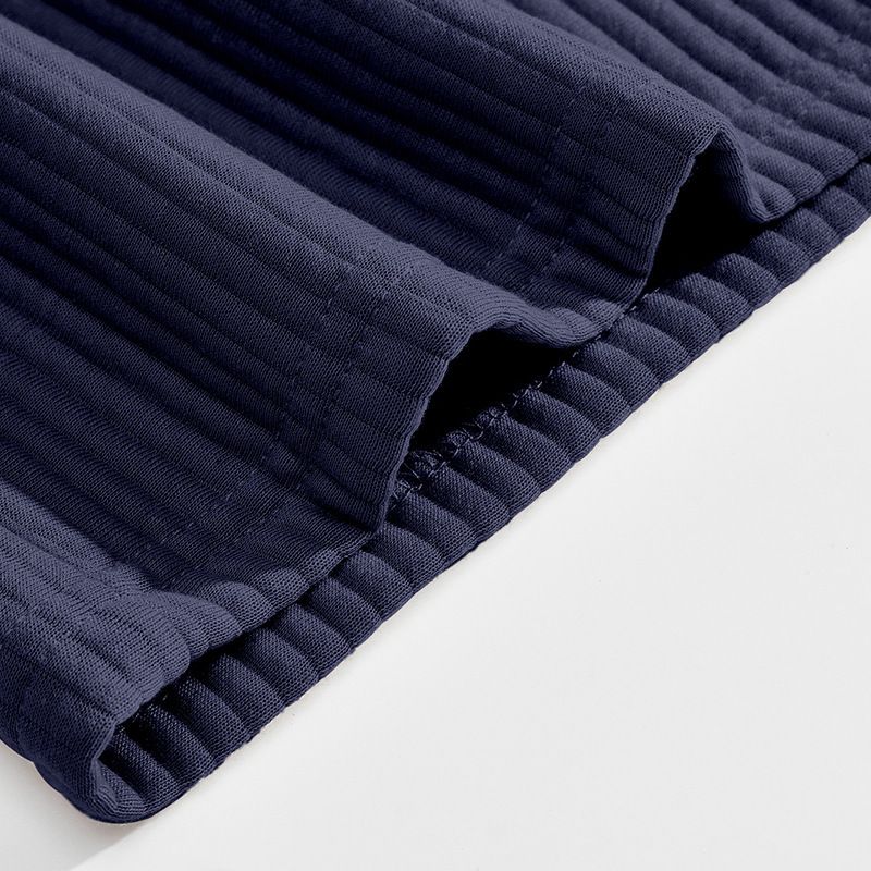 Vêtements pour hommes, short d'été léger et luxueux en jacquard double ligne, style décontracté, sport, ample, tendance, pour la plage_voghion.com