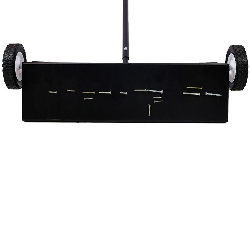 Sweeper Heavy With Magnetic 24'' For Capacity Pound Screws Rolling Duty Needles Release Nails 100 Collection PickUp PushType_voghion.com