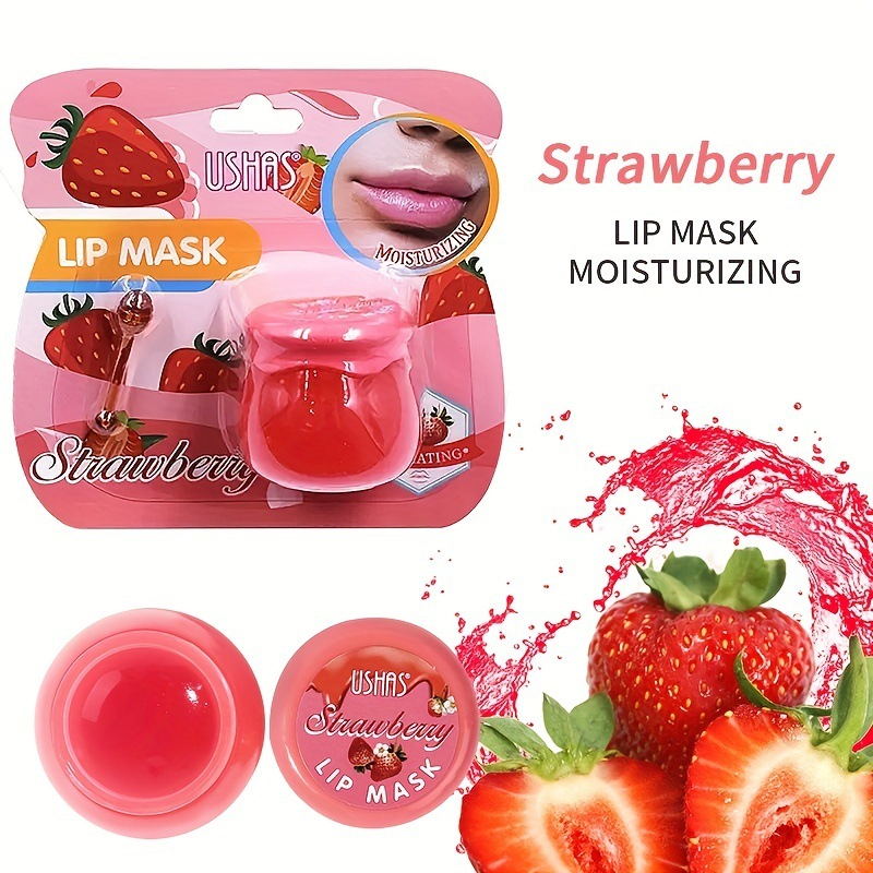 Balsamo per labbra idratante rossetto Freeze aromatizzato alla fragola di vendita calda di USHAS_voghion.com