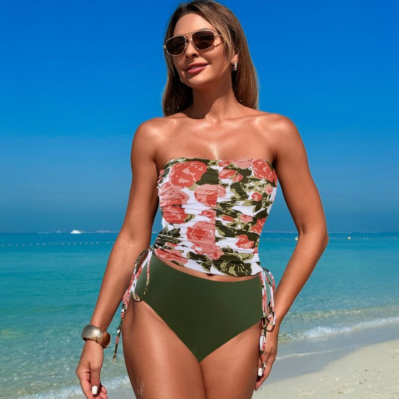 Damen Bademode Bikini Neue Quick-Dry Hot Spring Badeanzug Eng Anliegende_voghion.com