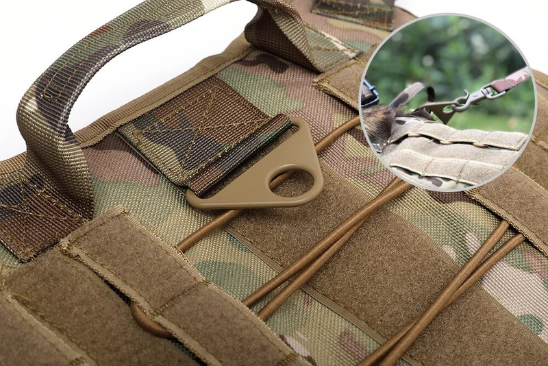 Taktiska selar Husdjursträningsväst Hundsele och koppelset för små medelstora hundar Promenad Jakt Gratis frakt_voghion.com