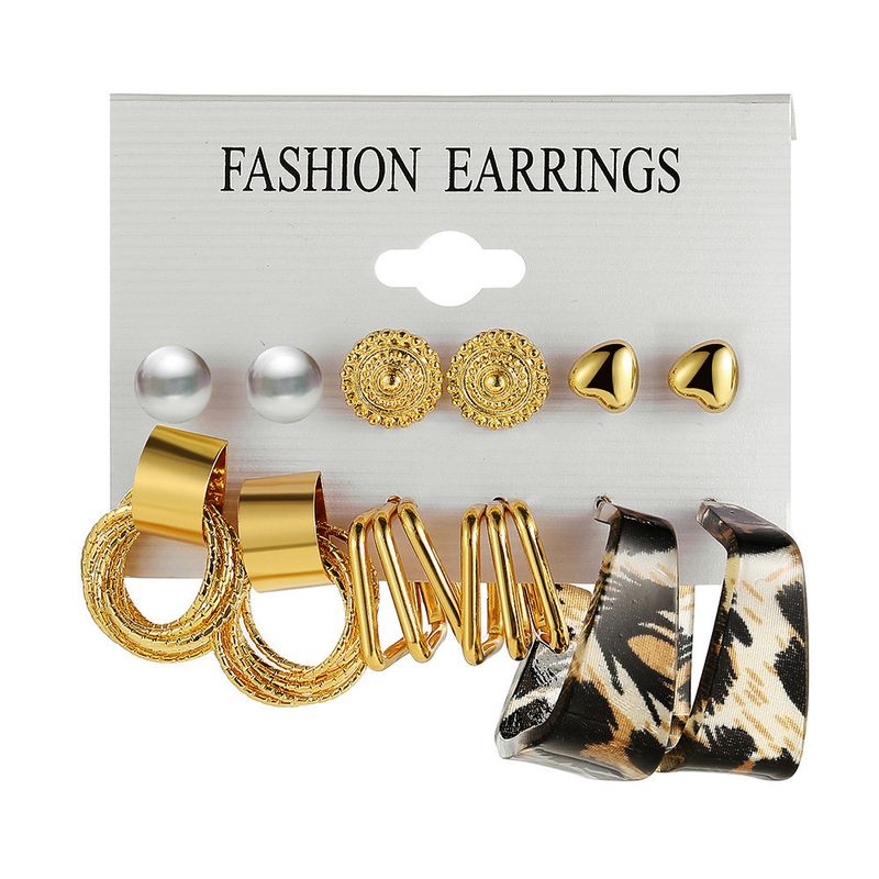 New Women's Versatile Daily Black Business Belt Small Round Watch Stud Earrings 13pcs/set Set_voghion.com