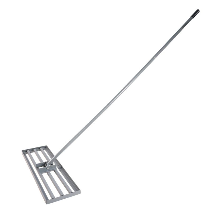 With 79.5 Leveling Duty Sand Lawn Golf Compost Farmland Heavy Tool Backyard Long Course Rake Handle Leveling Garden_voghion.com
