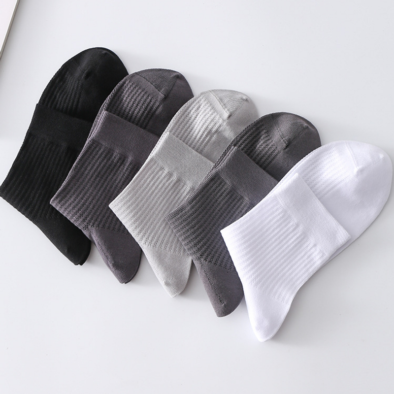 Unisex for men Deodorant, sweat wicking and antibacterial men's Cotton socks simple_voghion.com