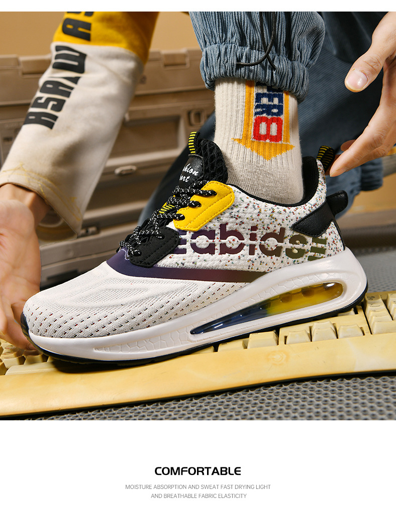Zapatillas de running deportivas y de ocio transpirables de alta gama Air Cushion 2024 para hombre_voghion.com