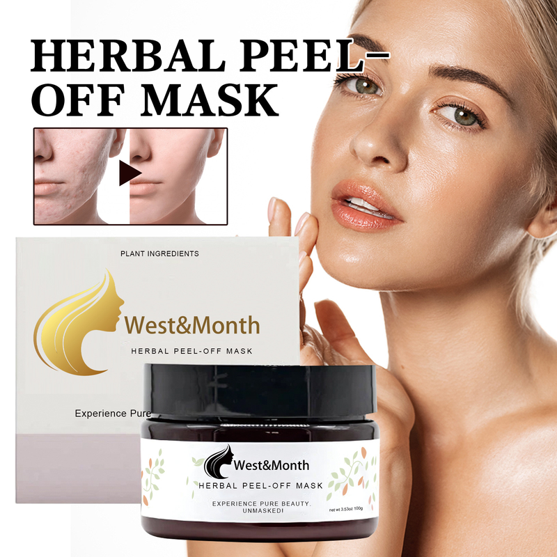 West&Month Peel-off Feuchtigkeitsspendend, aufhellend, Mitesser entfernend, Poren straffend, Pickel verkleinern Gesichtsmaske auftragen_voghion.com