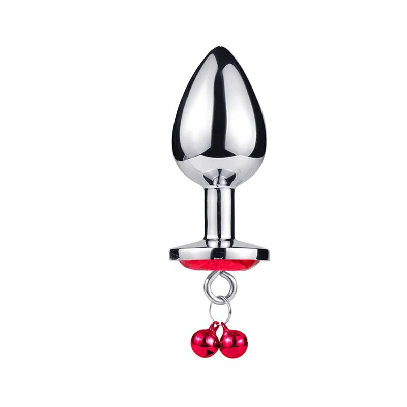 Metalowy Anal Bead Butt Plug z trakcją PU skórzany pasek pies niewolnik seks zabawka dla kobiet mężczyzn gejowska para flirtująca dorosłych_voghion.com