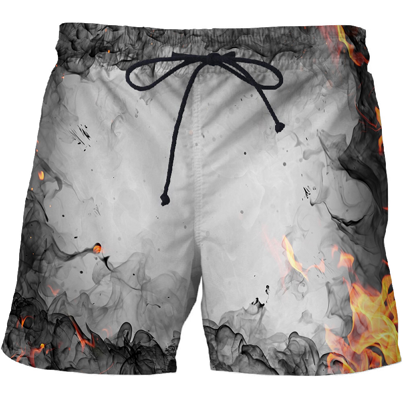 Été drôle impression 3D Shorts de plage mode Fitness décontracté séchage rapide Bermuda Shorts de course Surf maillots de bain maillots de bain_voghion.com