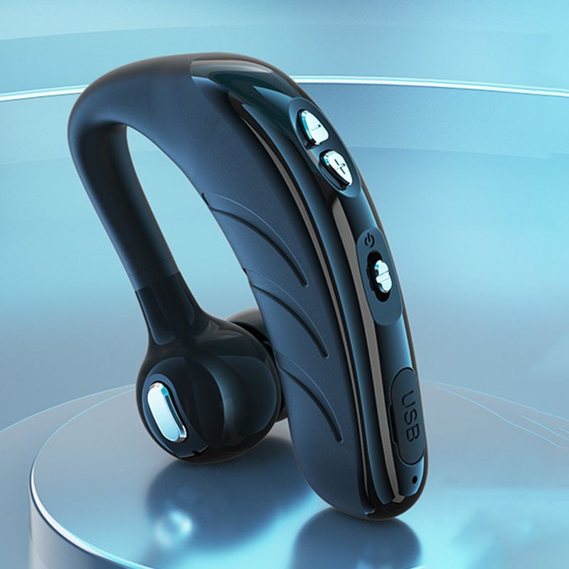 P13 Bluetooth compatibile 5.0 Auricolare Riduzione del rumore Mini gancio per l'orecchio Cuffie wireless per le imprese_voghion.com