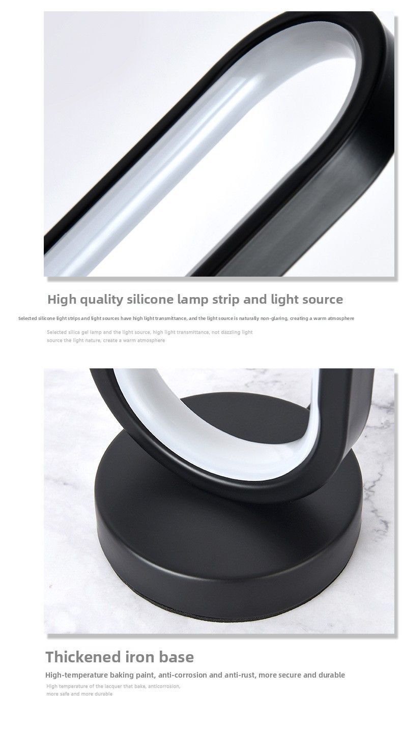 Schlafzimmer Nachttisch Nordic Einfache USB Student Schlafsaal Gemütliche Atmosphäre LED Nachtlicht Leselampe_voghion.com