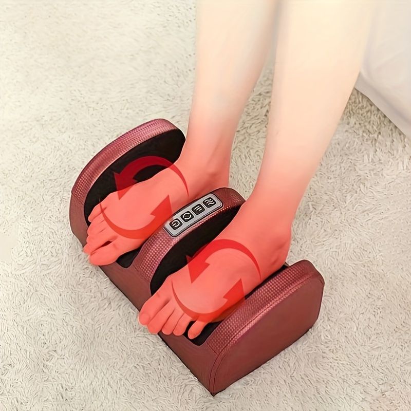 Shiatsu Foussmassagegerät fir Blutzirkulatioun an Entspanung - Foussmassagegerät fir Entspanung mat Hëtzt - Pappesdagscadeau Mammedagscadeau Pappesdag_voghion.com