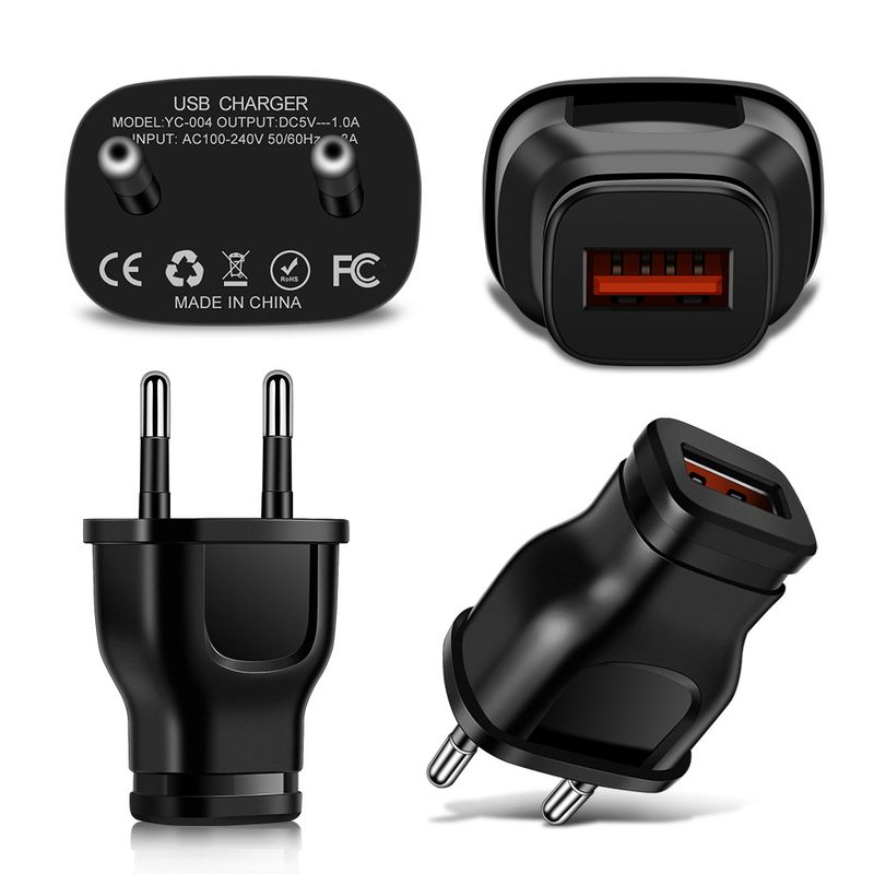 Music Festival 1A 5W enkelport allt-i-ett USB-telefonladdare, smartphone reseladdningshuvud_voghion.com