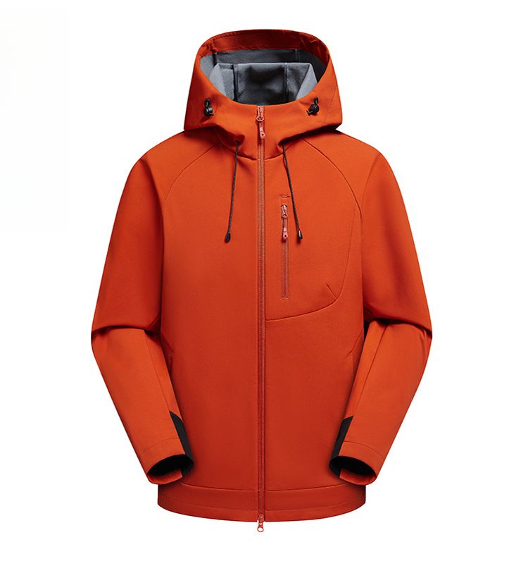 Casual Sports Soft Shell Running Unisex Lightweight Fleece Waterproof Hiking Jacket Outdoor Windbreaker_voghion.com
