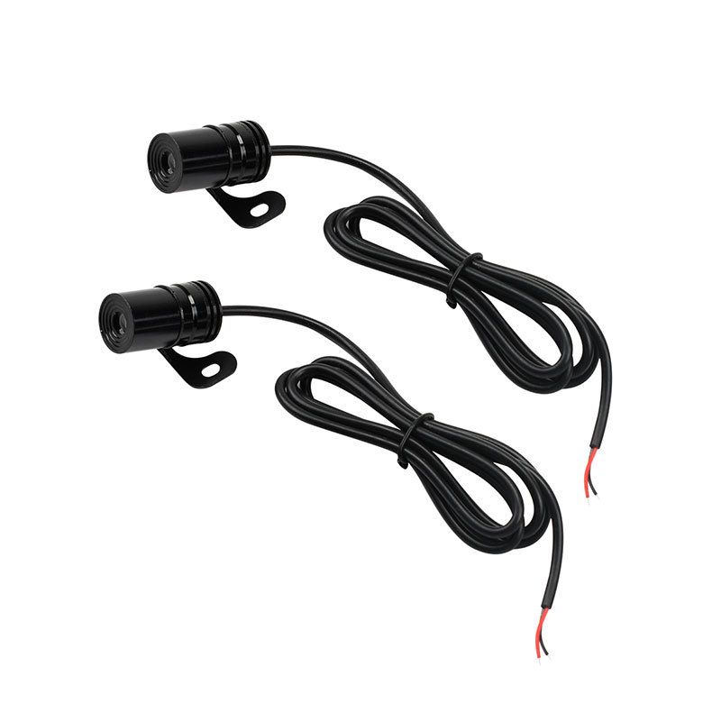 Luz de advertencia de alto brillo con proyección de señal de giro LED para motocicleta, ambiente, curvas, gestos en el suelo_voghion.com