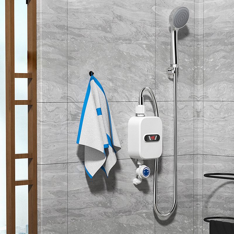 Instant vandvarmer bruser 220V køkkenhane EU stik elektrisk vandvarmer 3500W LCD digitalt display gadgets_voghion.com