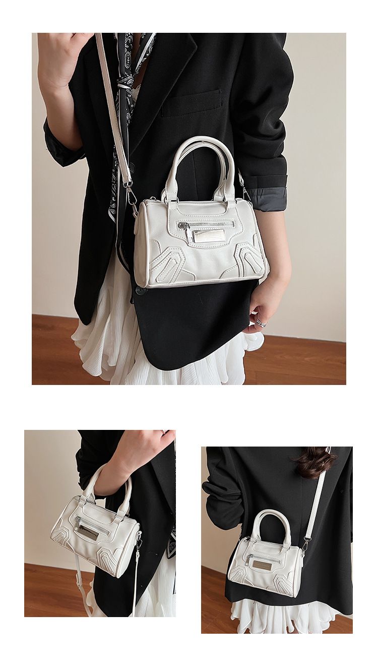 Hochwertige Retro-Handtasche für Damen, neue Nischen-Nähte, Schulter-Umhängetasche_voghion.com