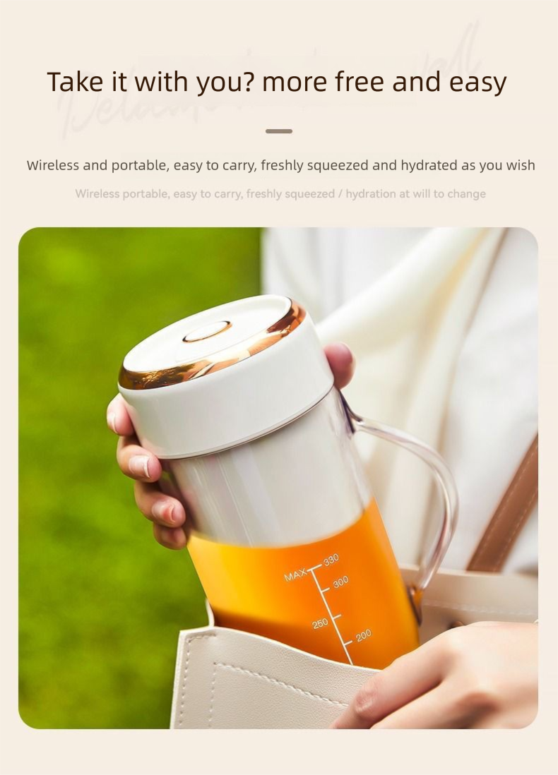 Intrnt Clbrity Kleiner Strohhalm-Bludr-Becher Mini Multifunktionaler tragbarer Saft-Makr USB-Lade-Saft-Makr für zu Hause_voghion.com