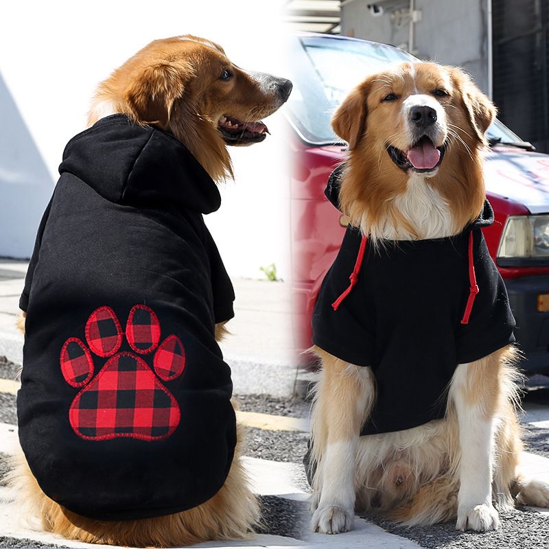 Felpa con cappuccio a quadri a forma di cuore, per cani, autunno e inverno, orsacchiotto, Pomerania, gatto, bulldog francese, accessori per animali domestici_voghion.com
