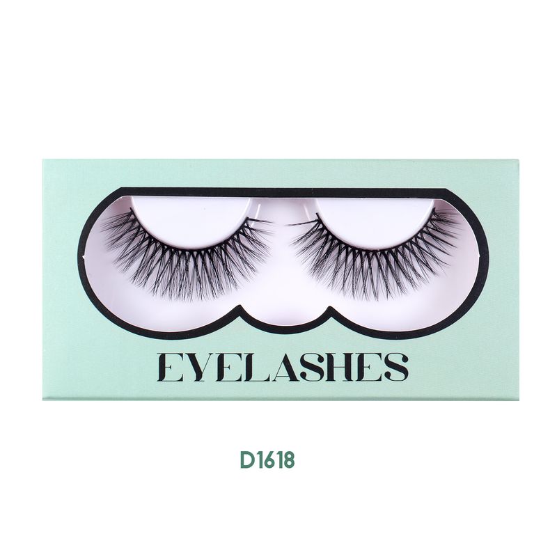European American Hot-Selling 1 Pair Natural Synthetic False For Daily Makeup, Dense And Long Eyelashes In Stock_voghion.com