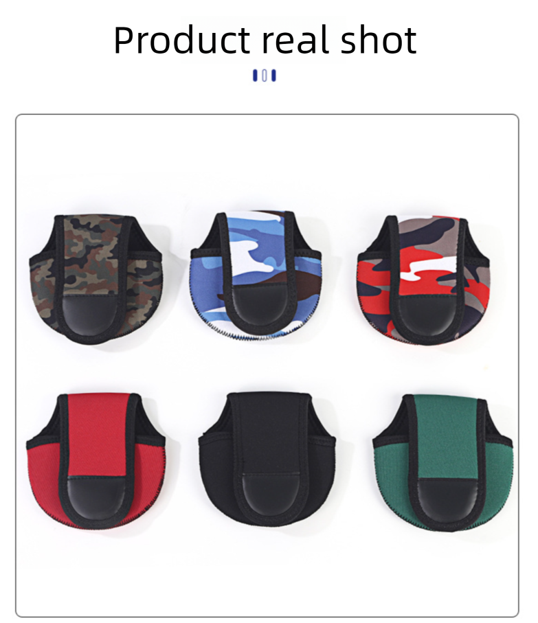 Ruota per immersioni con goccia d'acqua ispessita, materiale per esche, borsa per lenza, mulinello, copertura protettiva, forniture per la pesca anti-goccia_voghion.com