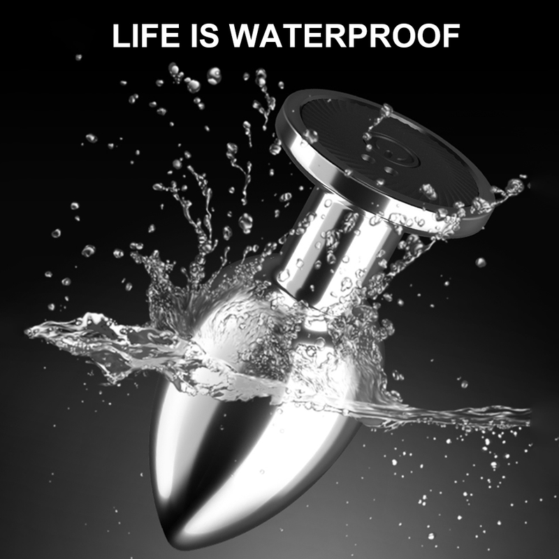 Metall Anal Vibratoren Butt Plug Vibrator Drahtlose Fernbedienung Männlichen Prostata-massagegerät Erwachsene Sex Spielzeug Für Männer Frau Er_voghion.com