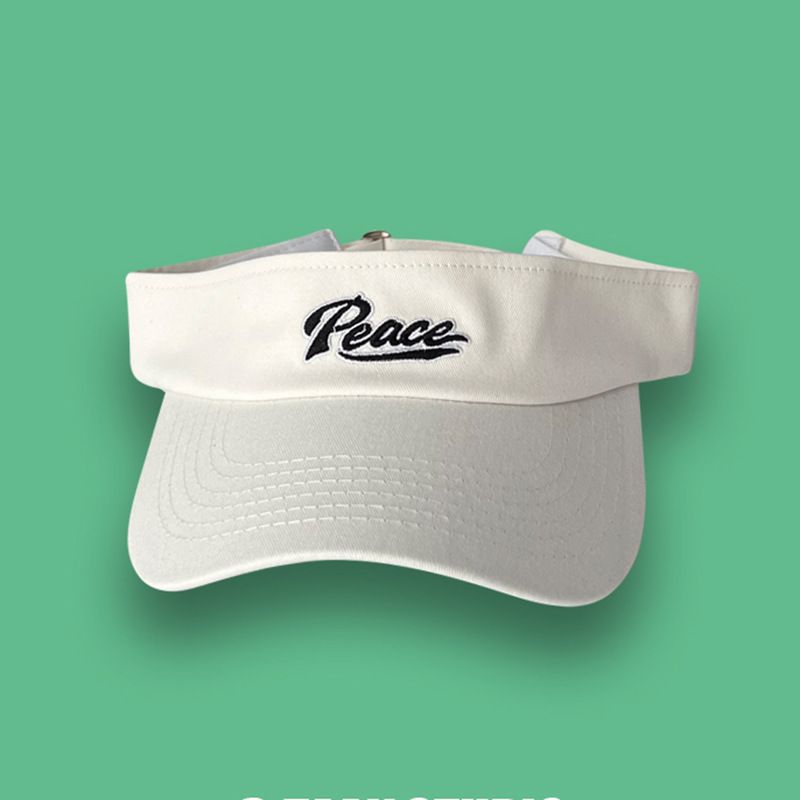 Embroidered Sports Running Tennis for Men's Big Head Waist Duck Tongue Open Top Autumn Sunscreen Sunshade Baseball Hat_voghion.com