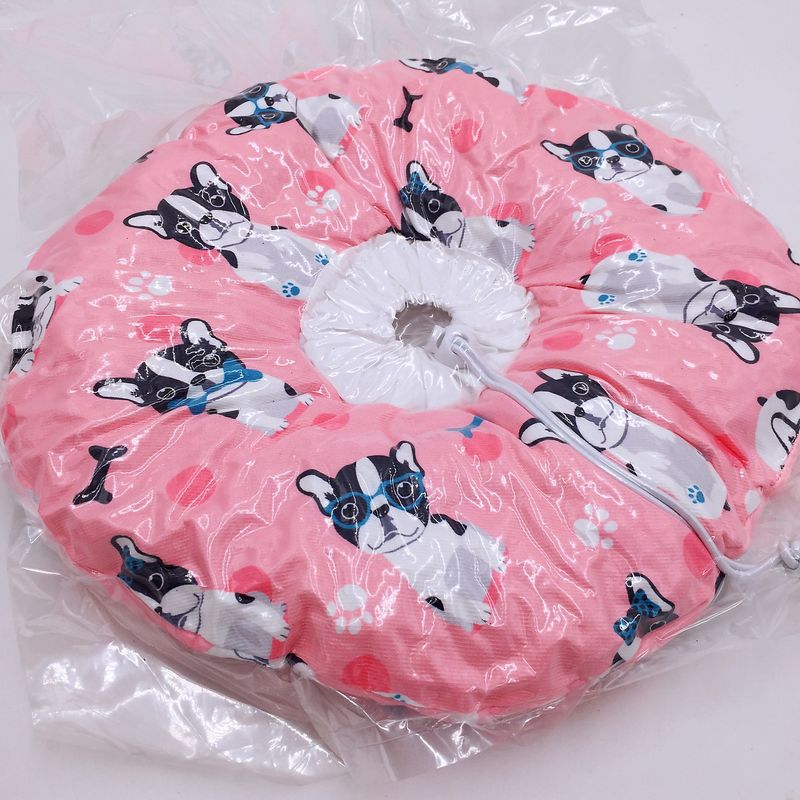 Waterproof Korean Version Double-Sided Pet Elizabethan Sweet Soft Cat Neck Protector Anti-Scratch Anti-Sweet Head Collar_voghion.com