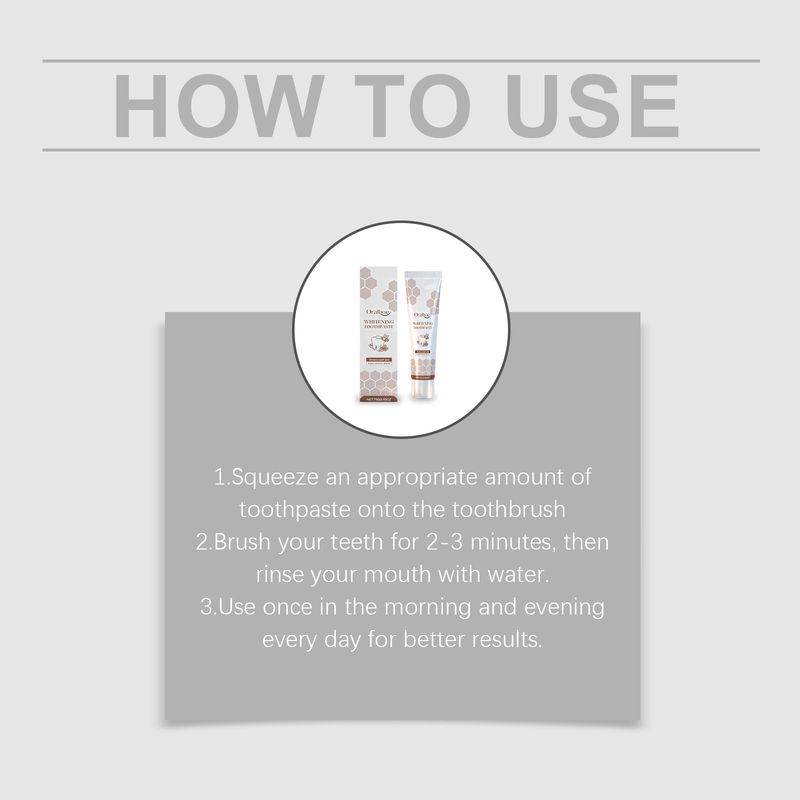 Dentifricio alla menta ORALHOE Pulizia quotidiana Odore di tartaro Alito fresco a lunga durata Igiene orale_voghion.com